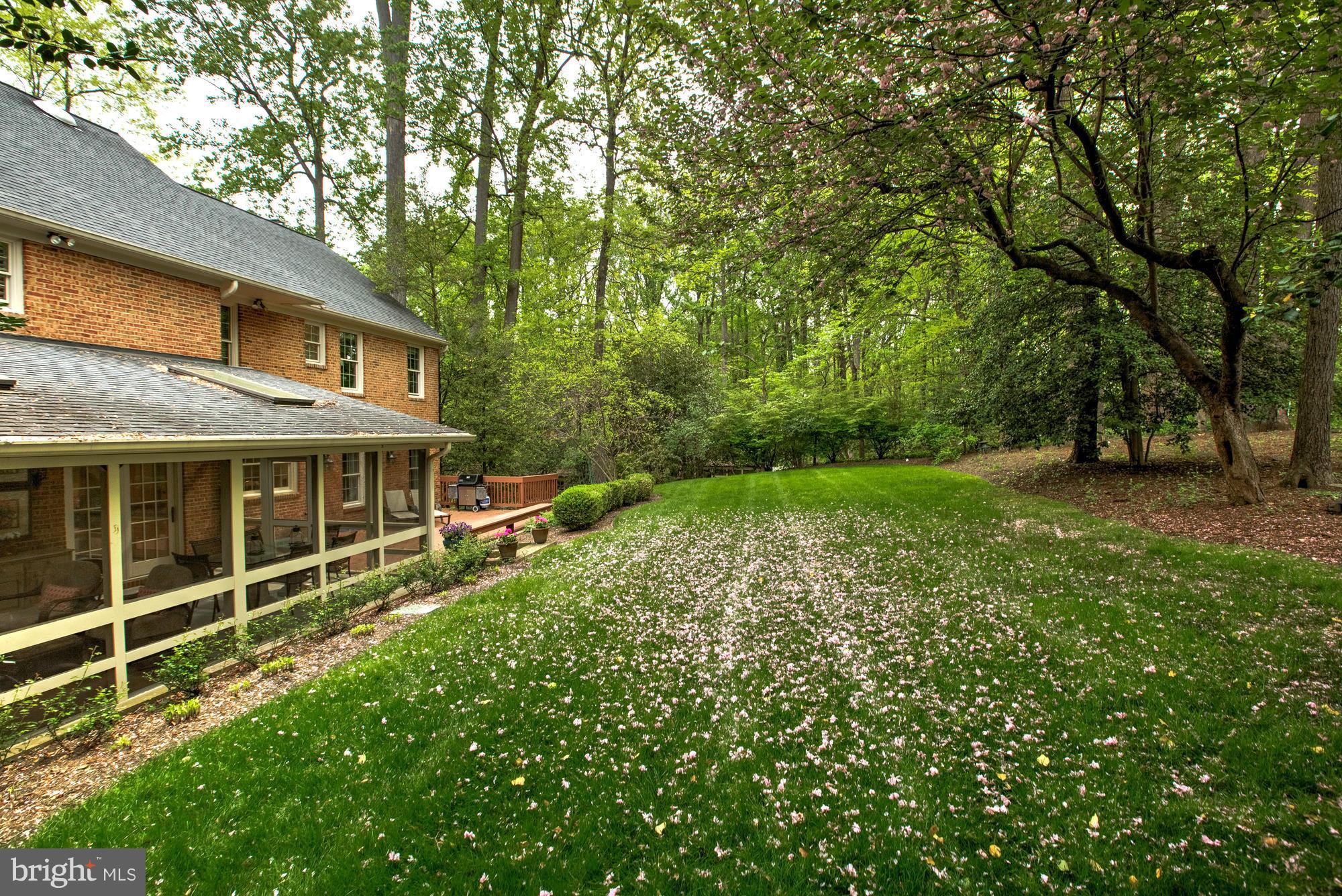 1111 Old Cedar Road McLean, VA 22102 - Photo 30 of 30 Spacious Flat Back Yard