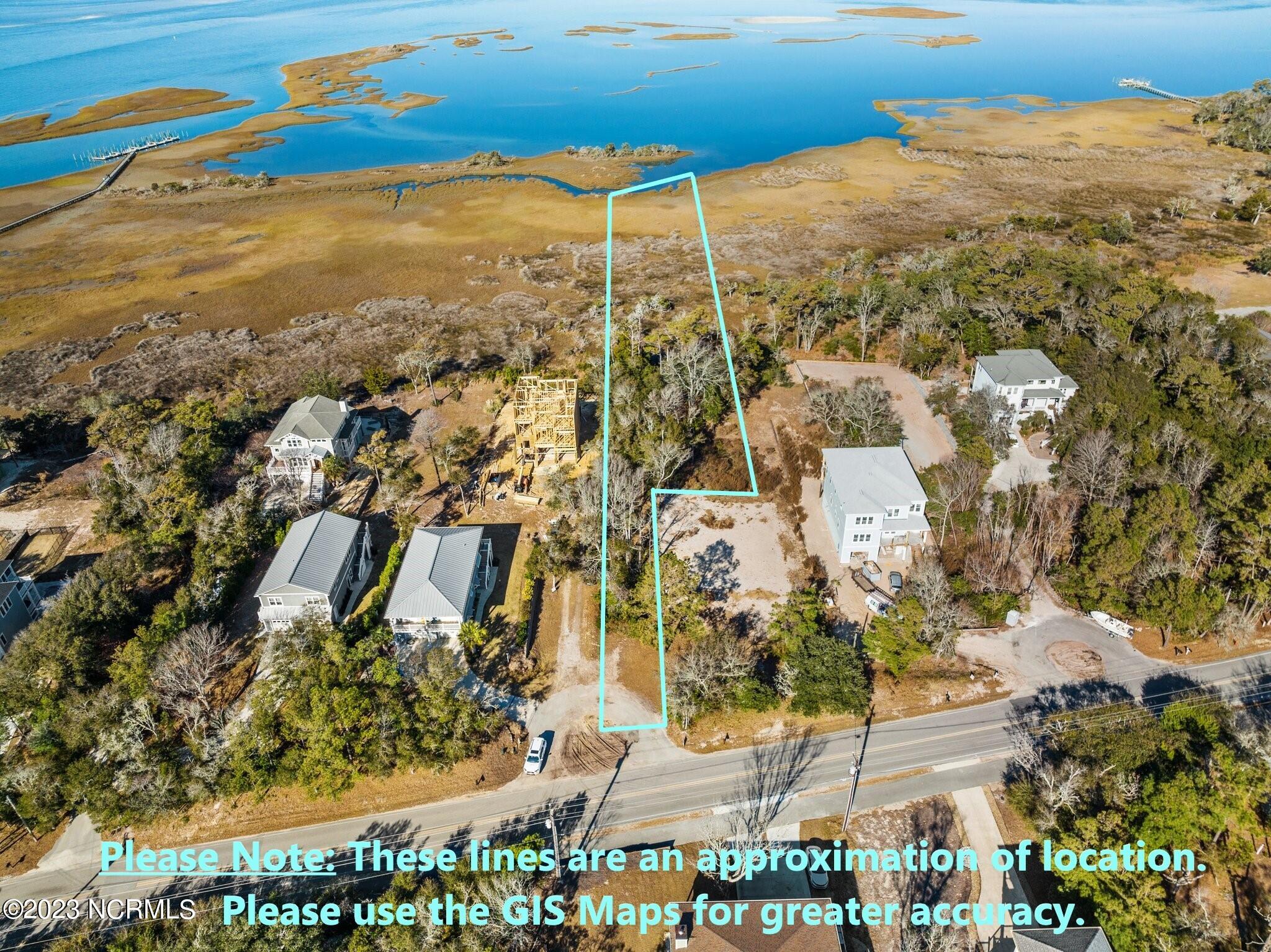 10512 Coast Guard Road Emerald Isle, NC 28594 - Photo 1 of 25 10512 Coast Guard Aerial Outline