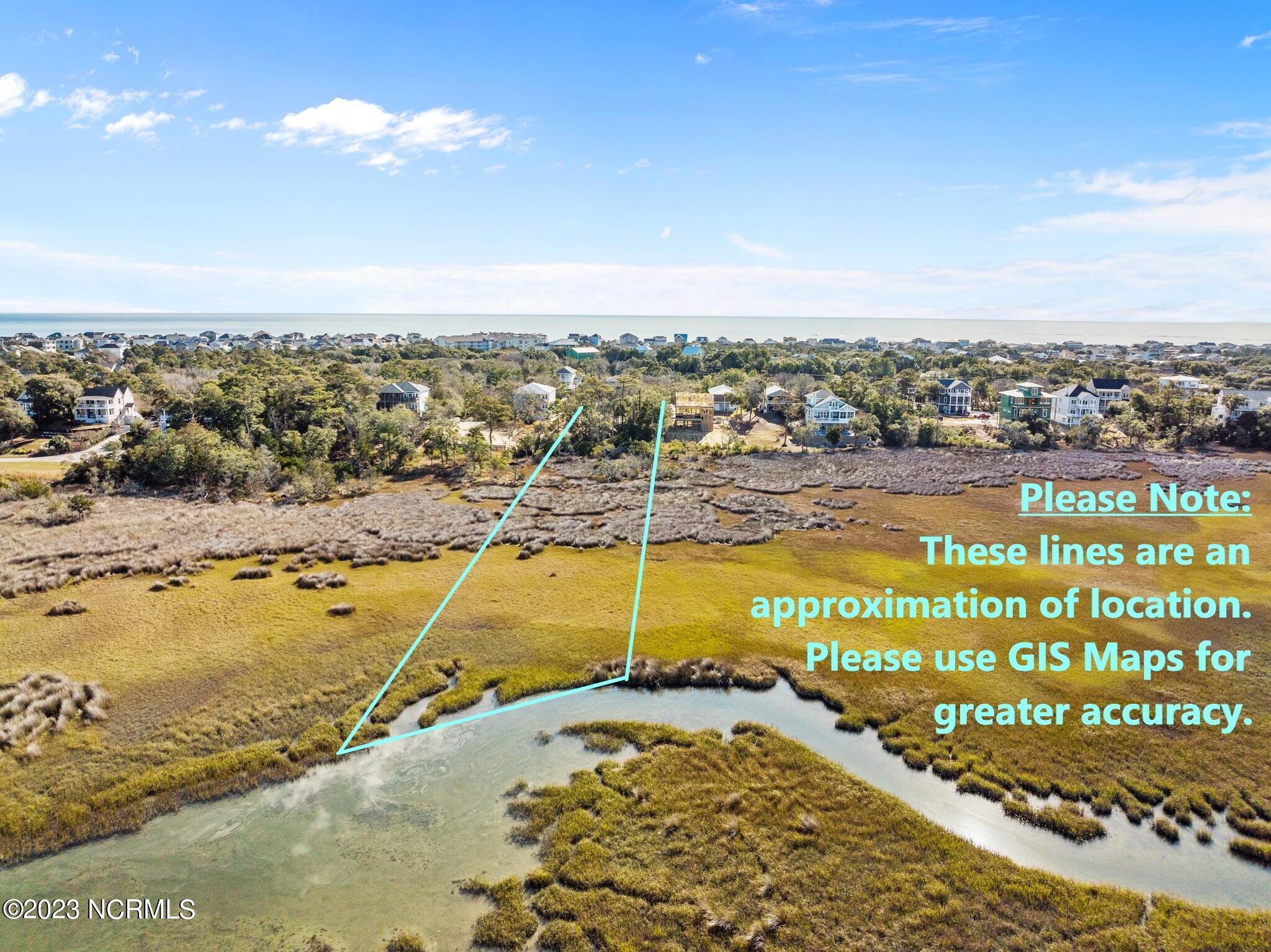 10512 Coast Guard Road Emerald Isle, NC 28594 - Photo 8 of 25 Marsh View Outline