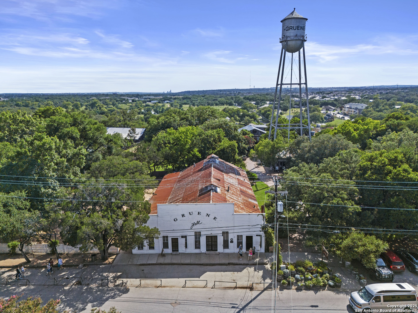 1554 Gruene Road, Unit A5 New Braunfels, TX 78130 - Photo 21 of 22 an aerial view of a house
