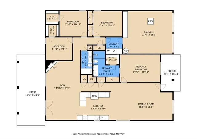 $353,000 | 3744 Tara Drive, Destrehan, LA 70047