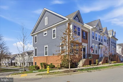 a front view of a building