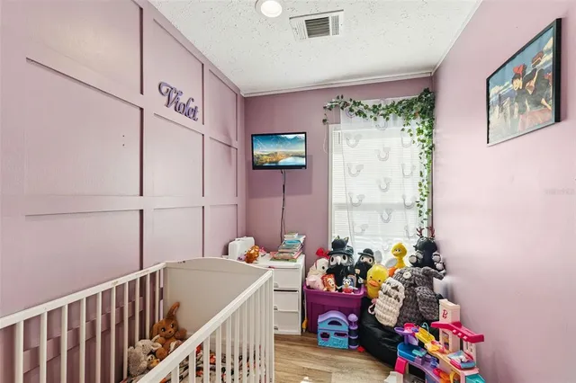 a children room with toys