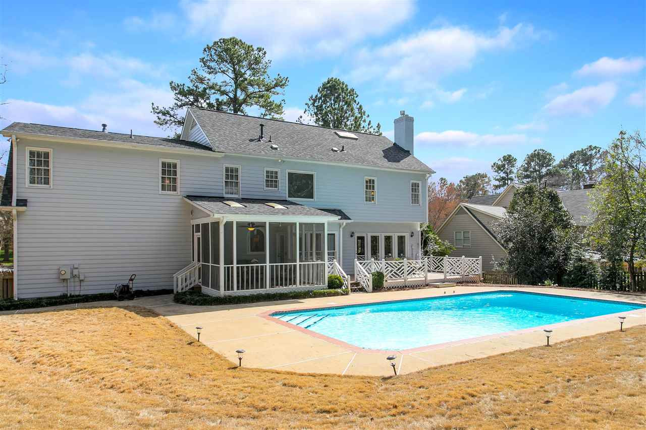 7102 Spring Ridge Road Cary, NC 27518 - Photo 25 of 25 BE SURE TO VISIT SO YOU CAN SEE JUST HOW PRIVATE THIS YARD IS! YARD AND POOL