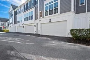 a view of a street with buildings