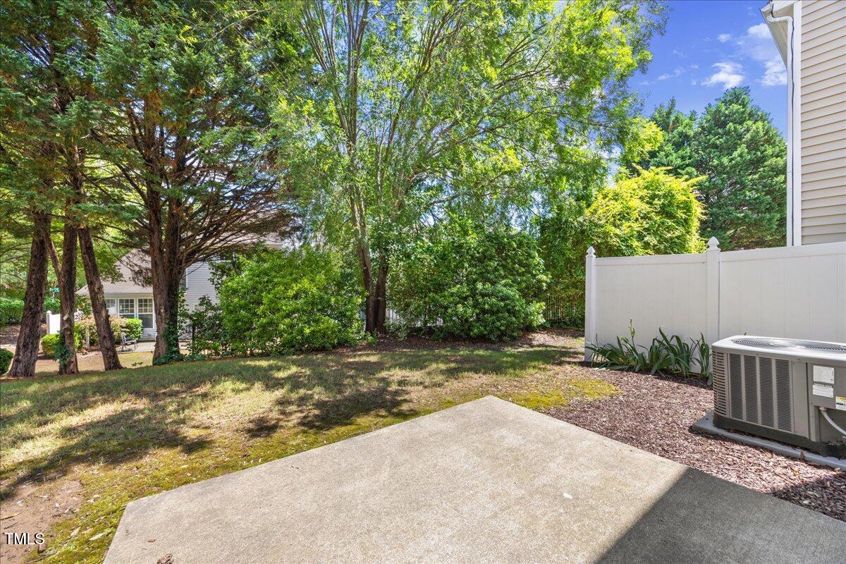 8404 Split Stone Lane Raleigh, NC 27613 - Photo 37 of 45 a view of backyard with green space