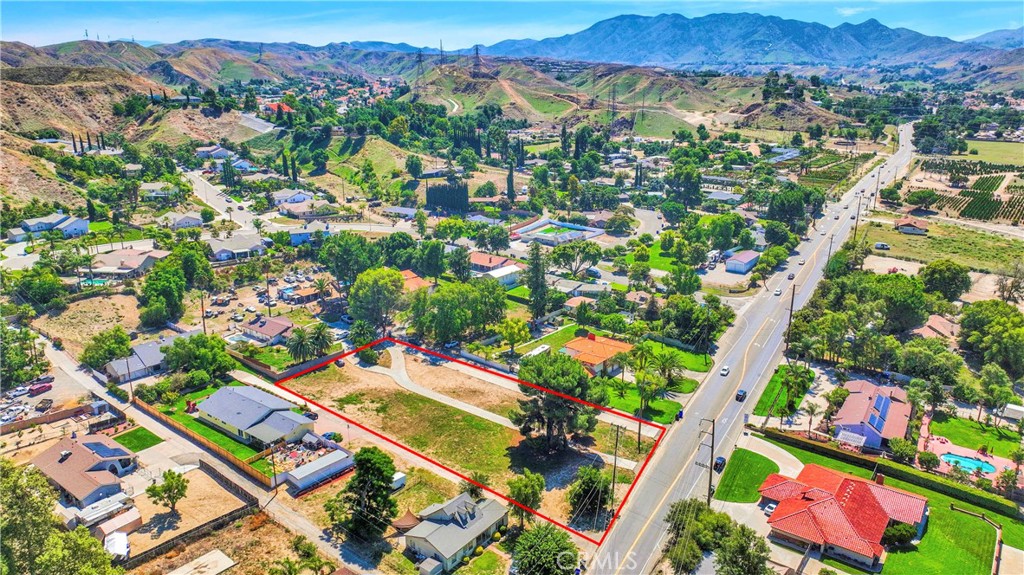 11553 Reche Canyon Road Colton, CA 92324 - Photo 9 of 13 an aerial view of residential houses with outdoor space