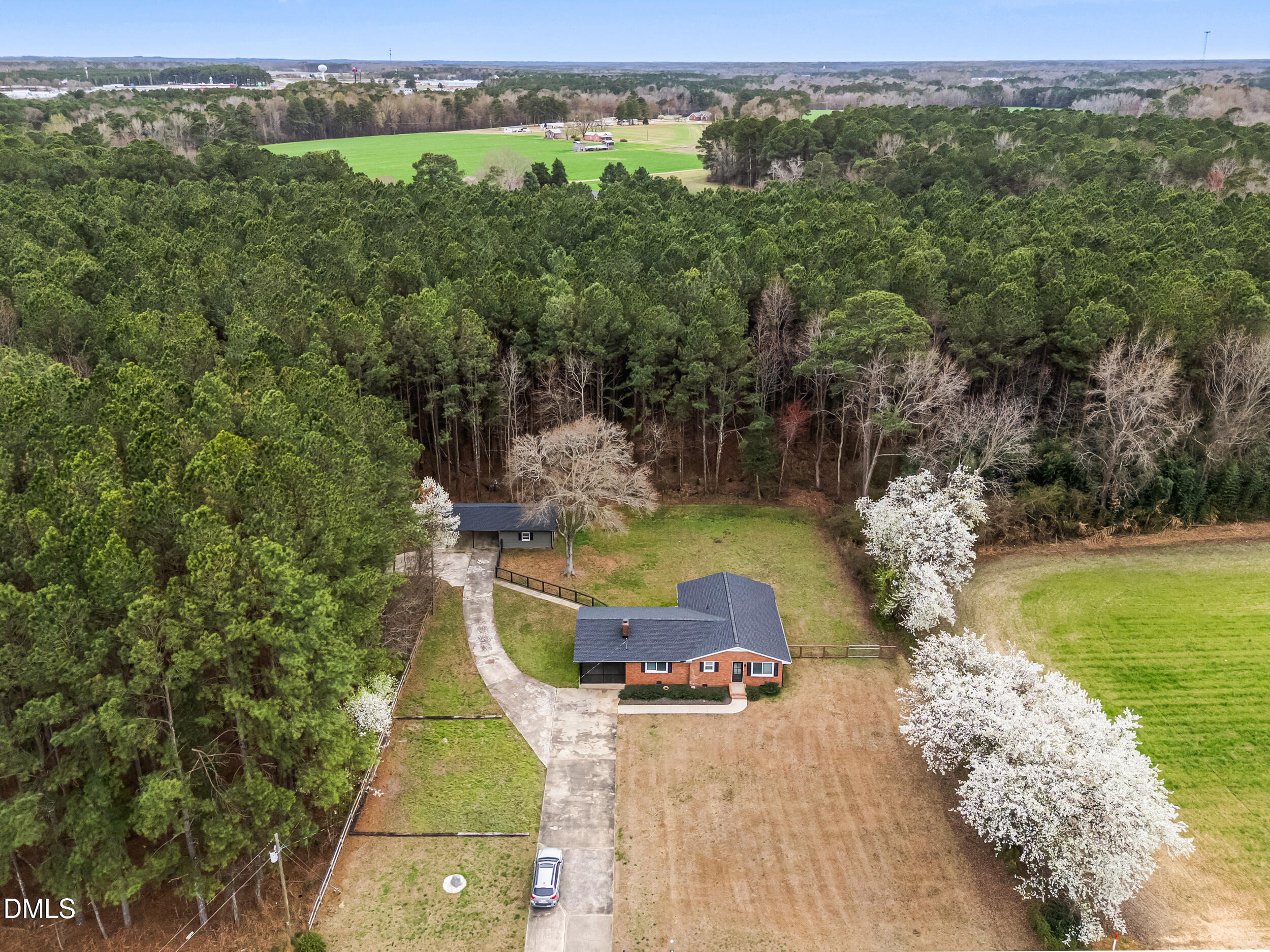 a view of a lake with a mountain