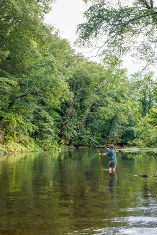 a view of an ocean and beach