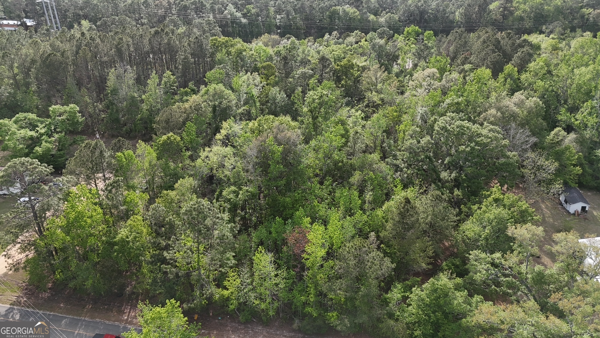 3 Spring Branch Road Baxley, GA 31513 - Photo 18 of 18 an aerial view of a house with a yard