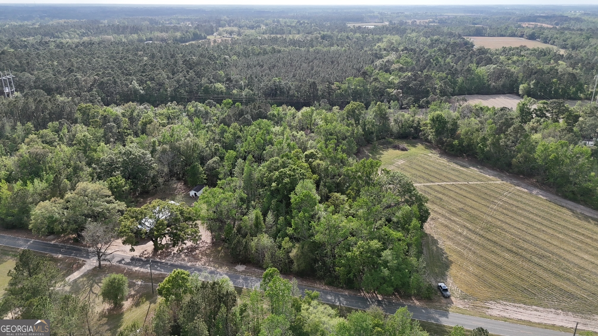 3 Spring Branch Road Baxley, GA 31513 - Photo 5 of 18 an aerial view of residential houses with outdoor space and trees