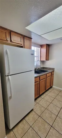 a kitchen with stainless steel appliances granite countertop a refrigerator a sink and a refrigerator