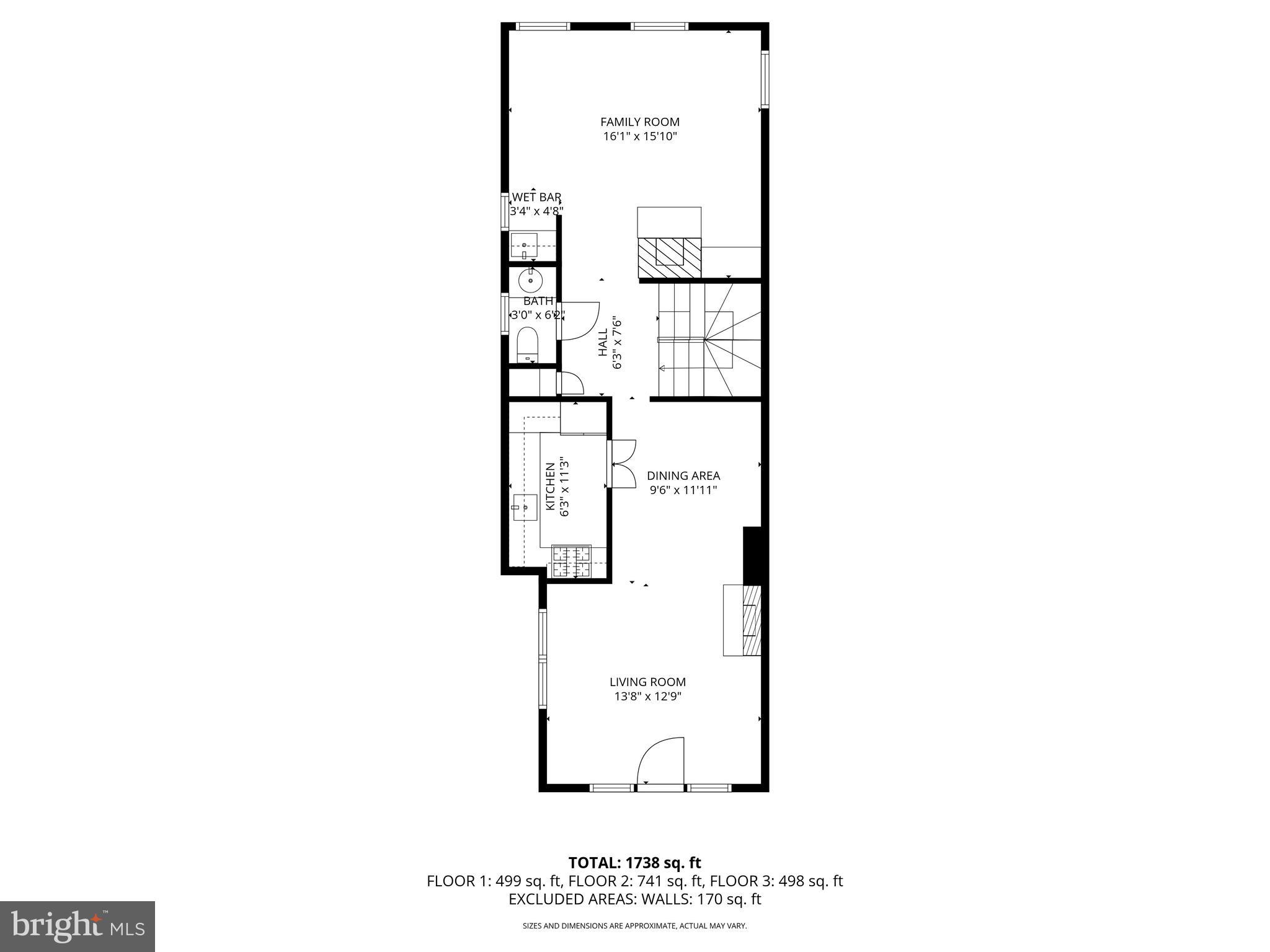 2719 Dumbarton Street Northwest Washington, DC 20007 - Photo 31 of 32 a picture of a floor plan