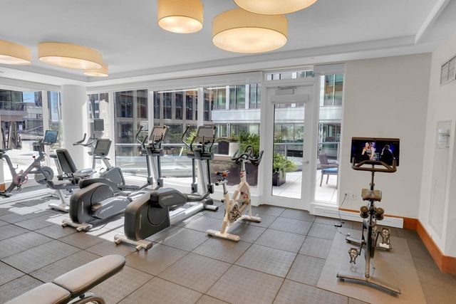 a living room filled with furniture