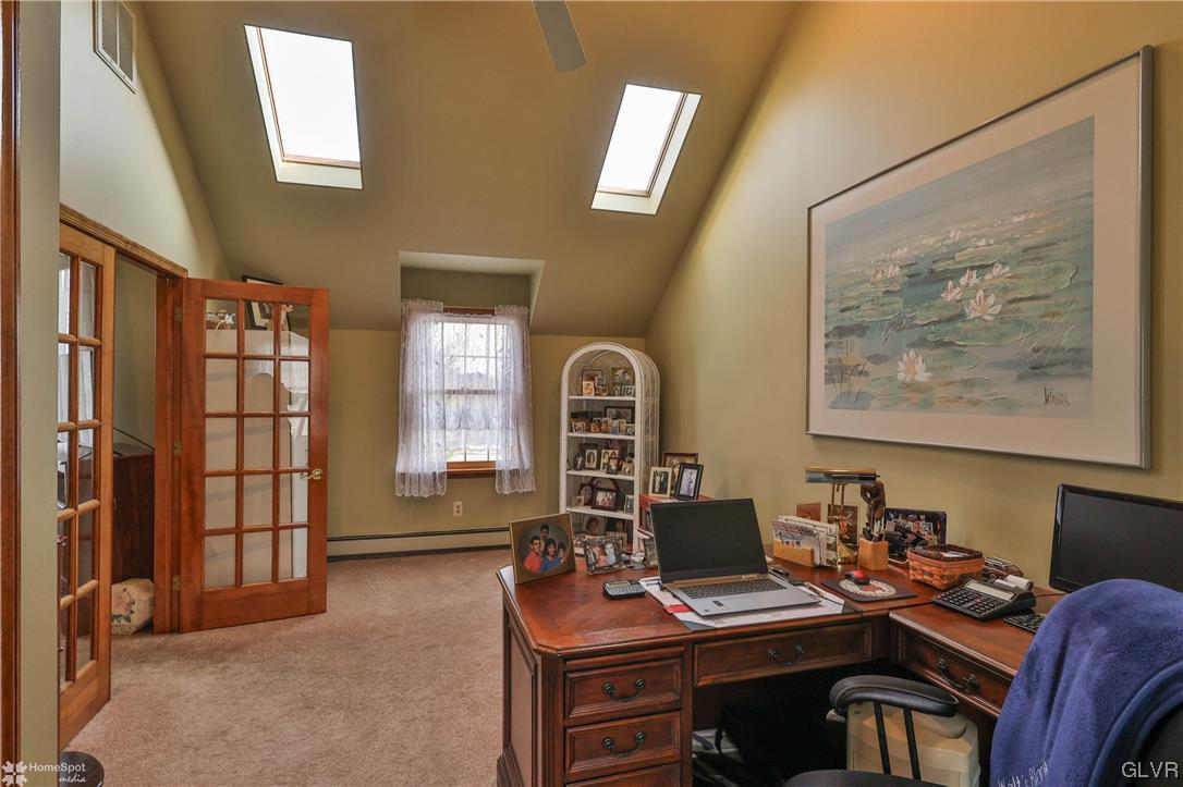 193 Nolf Road Nazareth, PA 18064 - Photo 28 of 47 a view of a workspace with furniture and window