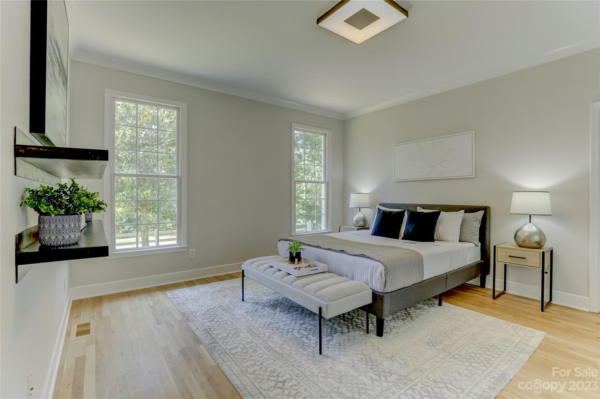 2354 Vineyard Road Fort Mill, SC 29708 - Photo 40 of 48 a spacious bedroom with a bed and a window