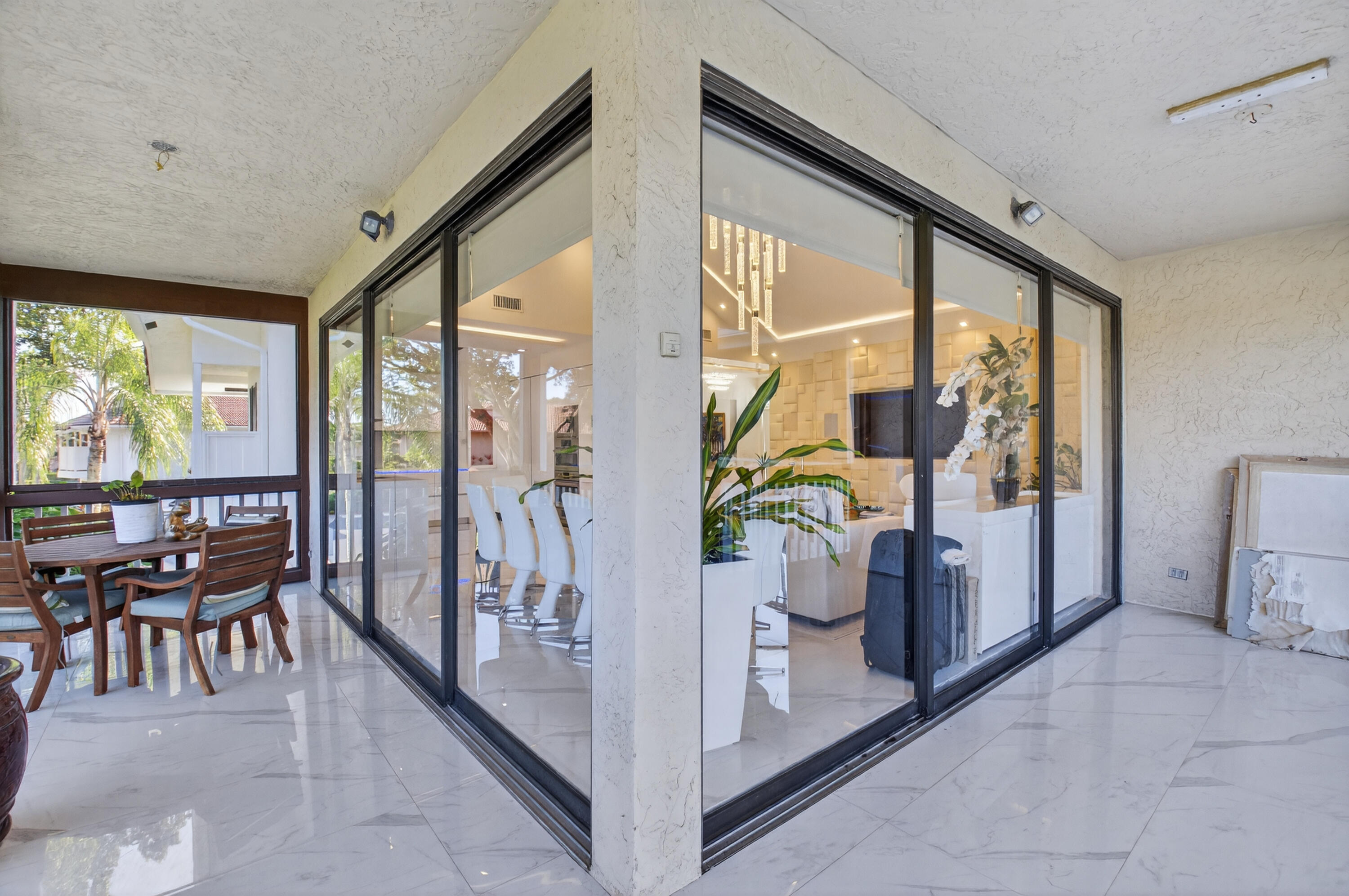 19297 Sabal Lake Drive, Unit 5072 Boca Raton, FL 33434 - Photo 27 of 59 a view of a dining room with furniture window and outside view