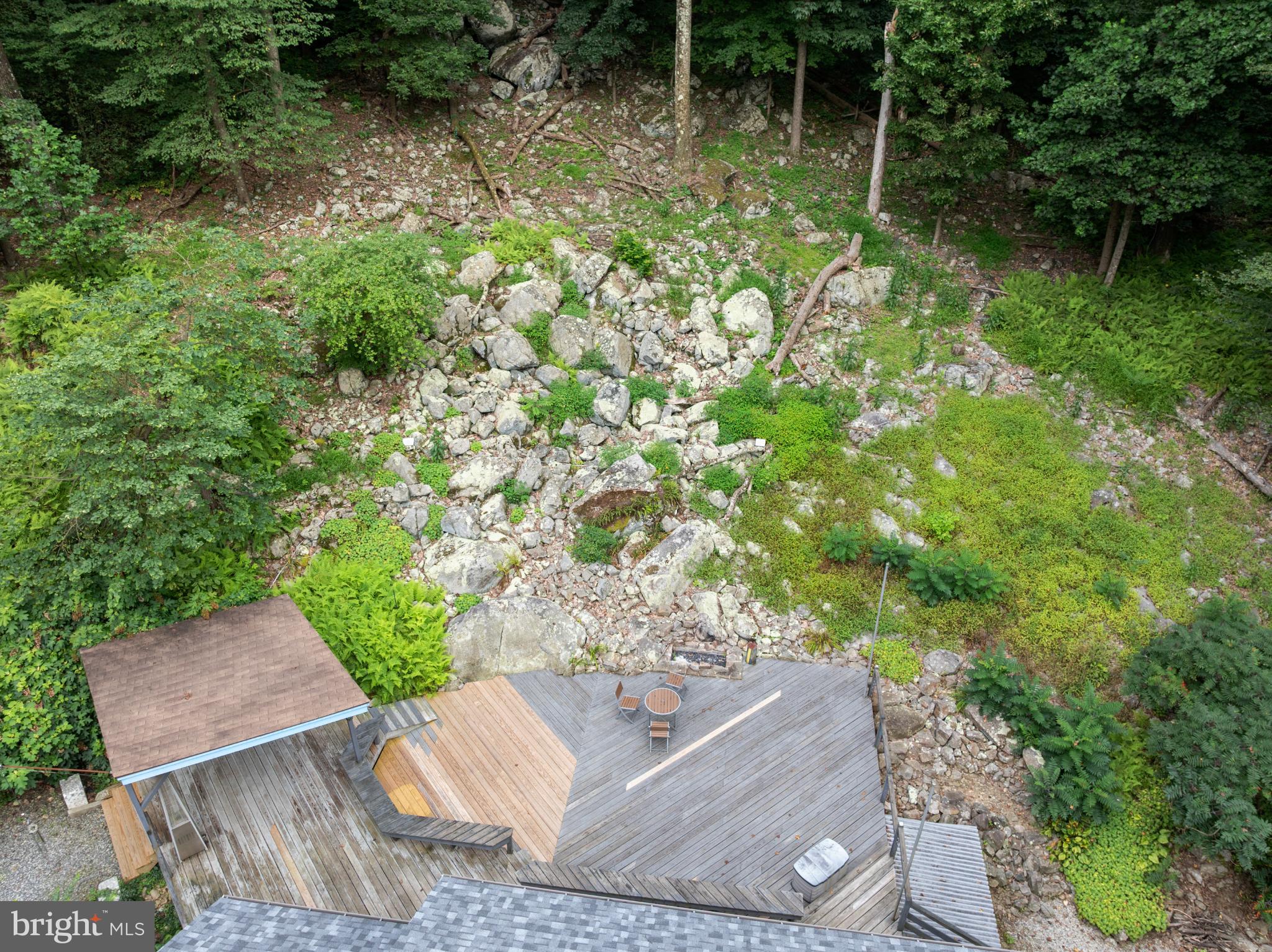 41 Lyons Run Road Glenmoore, PA 19343 - Photo 51 of 52 Serene hillside retreat with natural rockscape.