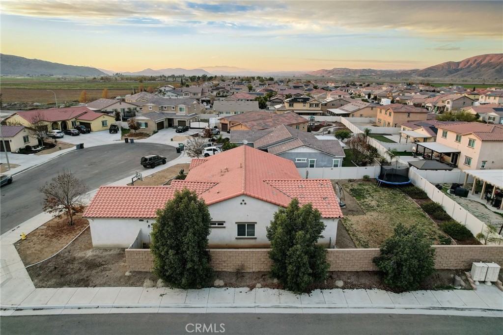 1667 Constant Trail San Jacinto, CA 92582 - Photo 42 of 44 an aerial view of residential houses with outdoor space