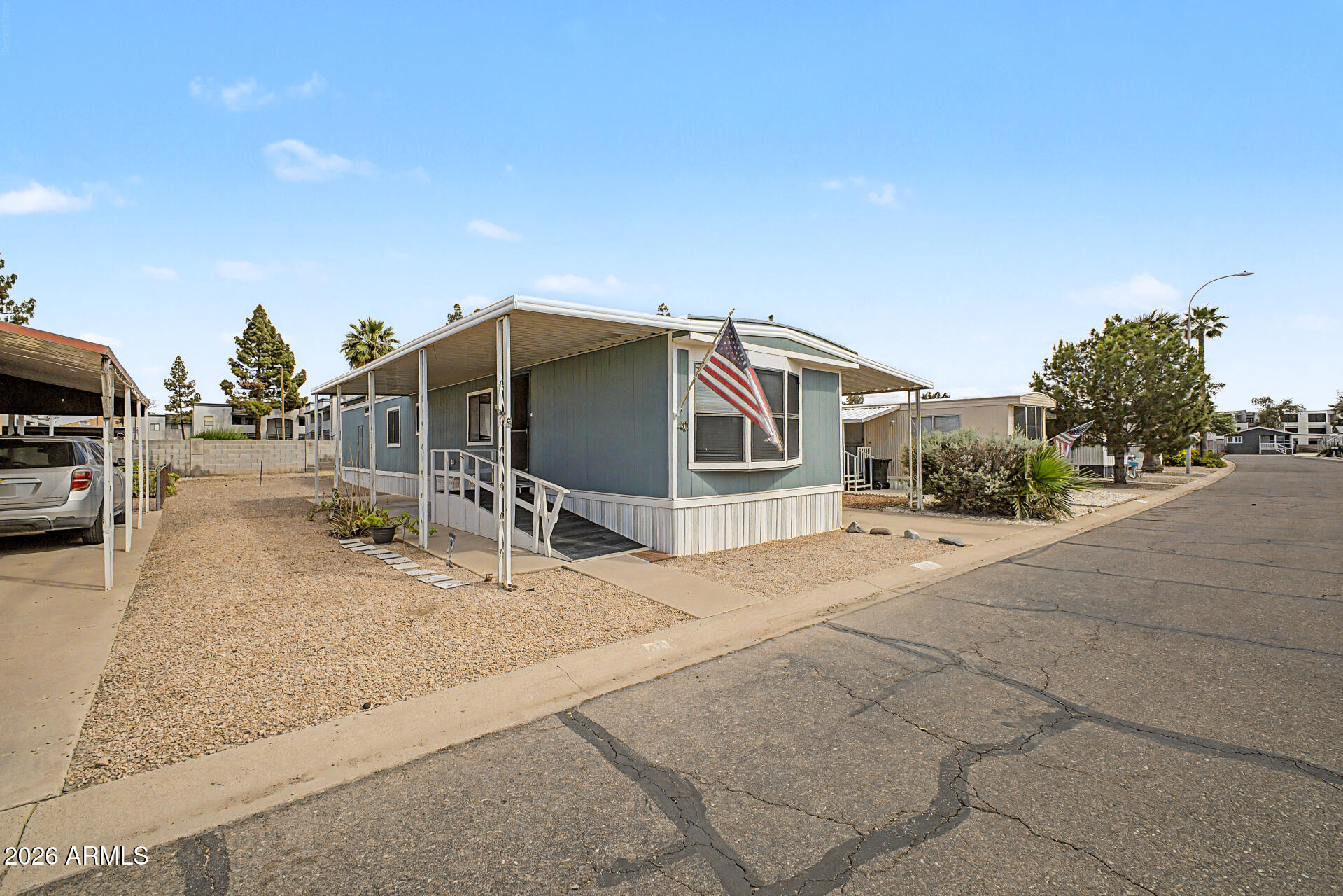 535 South Alma School Road, Unit 40 Mesa, AZ 85210 - Photo 2 of 33 a house with a outdoor space