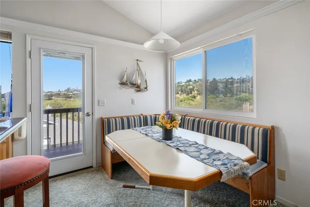 a workspace with furniture and closet