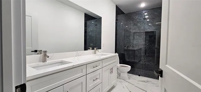 a view of hallway with closet