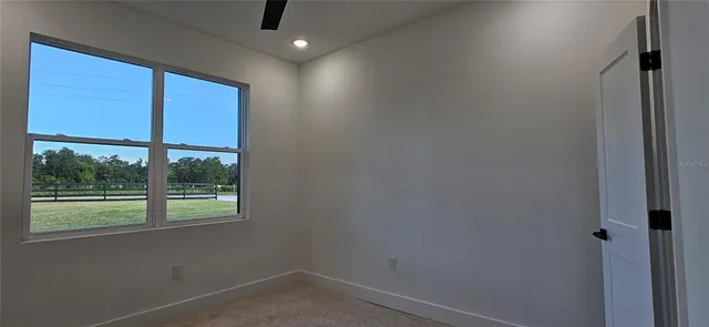 a small space with a window