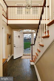 23387 Mersey Road Middleburg, VA 20117 - Photo 9 of 30 Two-story front entrance with slate flooring