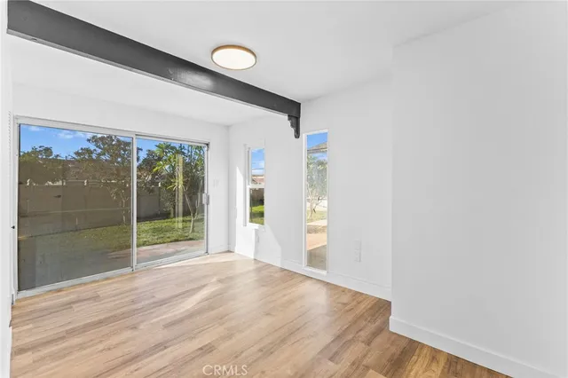a view of a swimming pool with a lounge chairs
