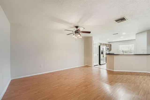 a view of a livingroom with a fireplace