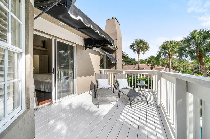 2620 Windham Court Delray Beach, FL 33445 - Photo 29 of 58 a view of a balcony and chairs