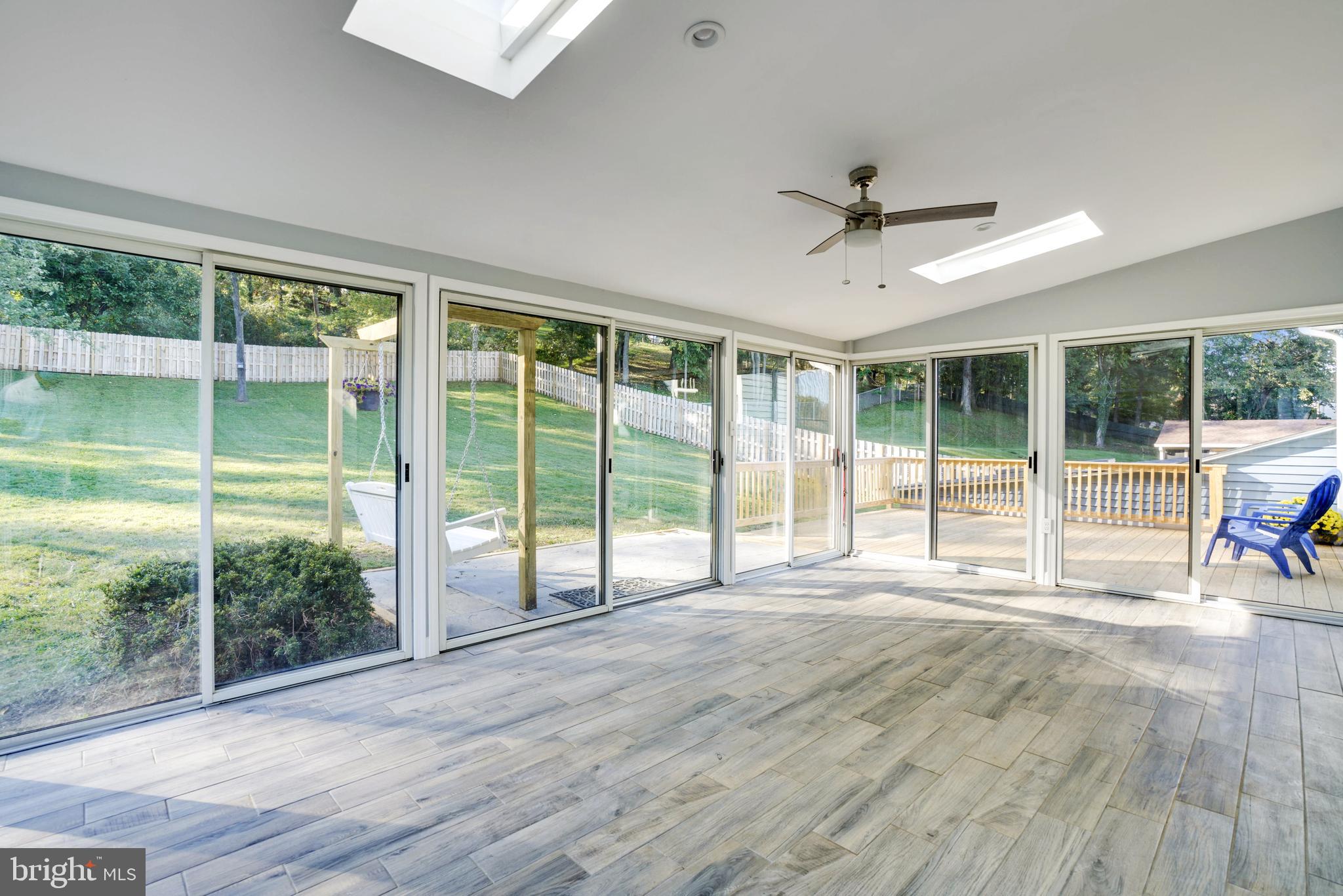 3626 Valley Road Ellicott City, MD 21042 - Photo 5 of 37 4 season Florida Sun Room w/Skylights.