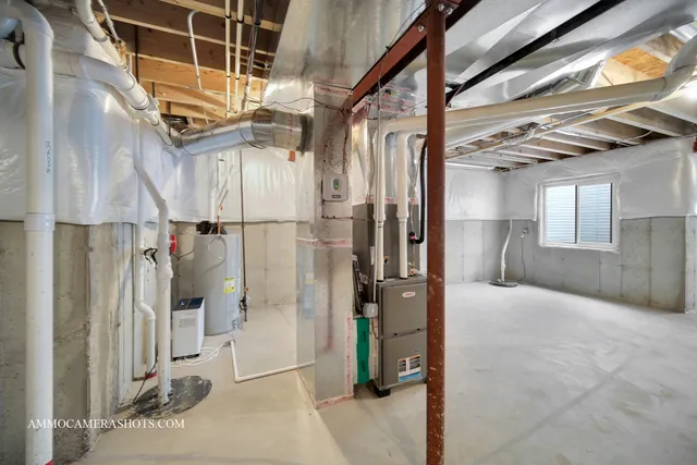 a view of a storage & utility room