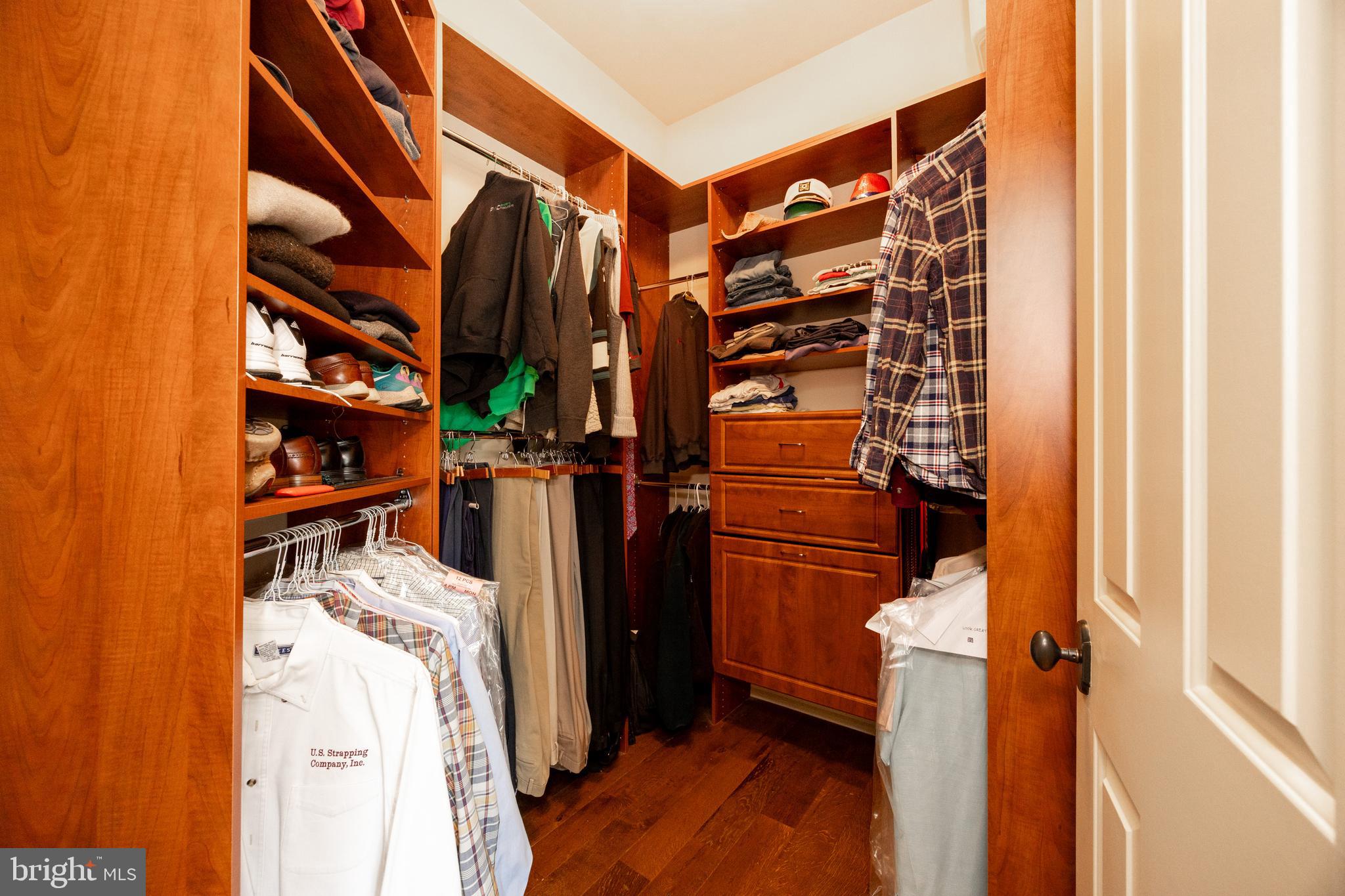 2230 Creek Road Glenmoore, PA 19343 - Photo 35 of 86 a view of walk in closet with clothes and shoes