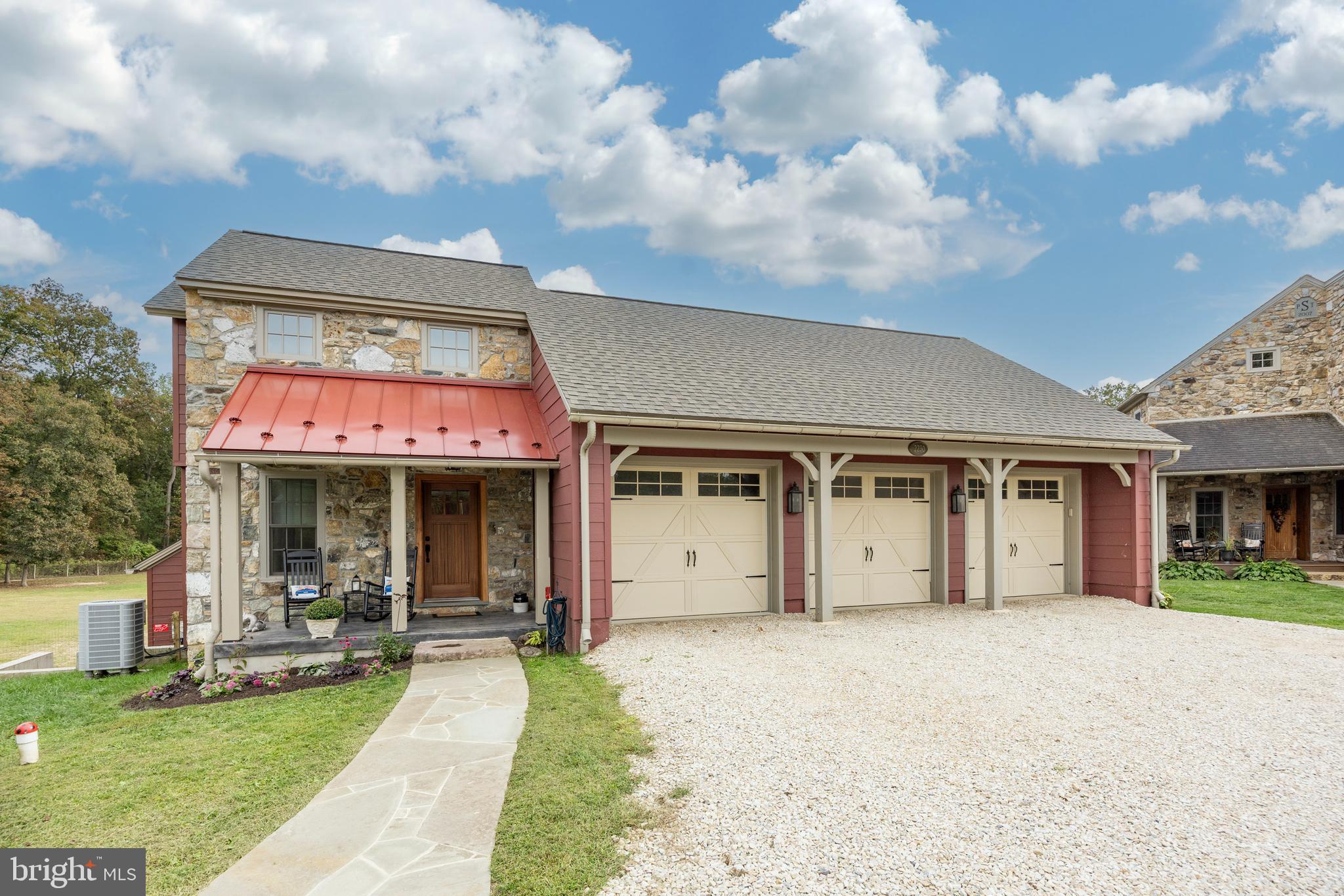 2230 Creek Road Glenmoore, PA 19343 - Photo 66 of 86 a view of a house with porch and a yard