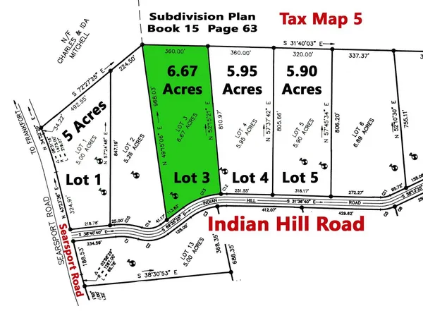 $33,850 | Lot#49 Indian Hill Lane, Frankfort, ME 04438