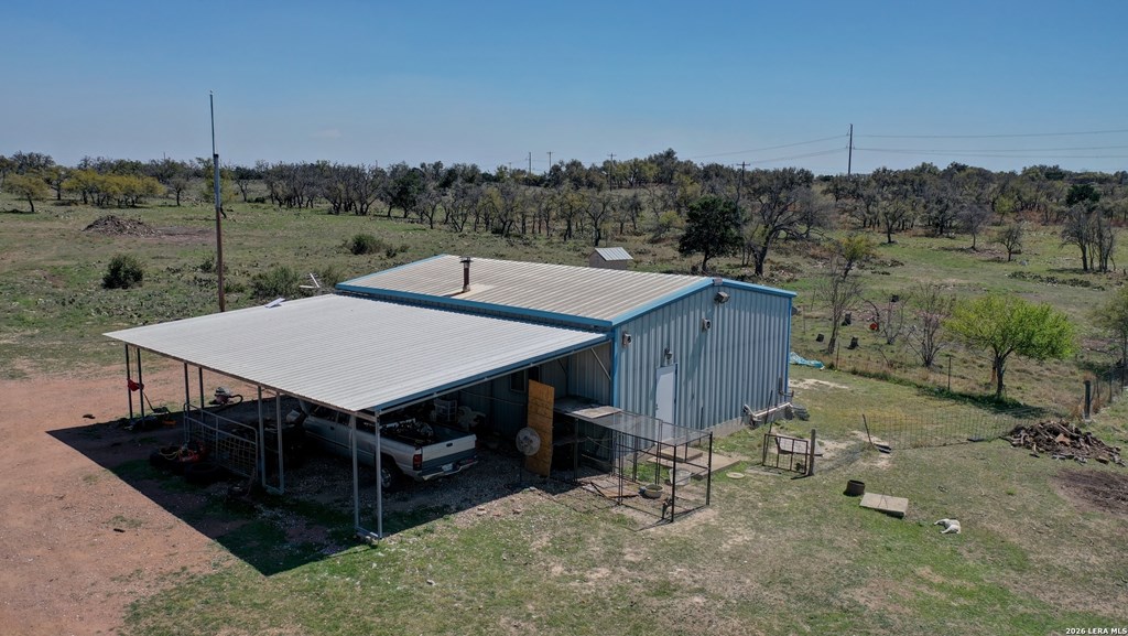 1443 Gina Road Harper, TX 78631 - Photo 37 of 49 an aerial view of a house having yard