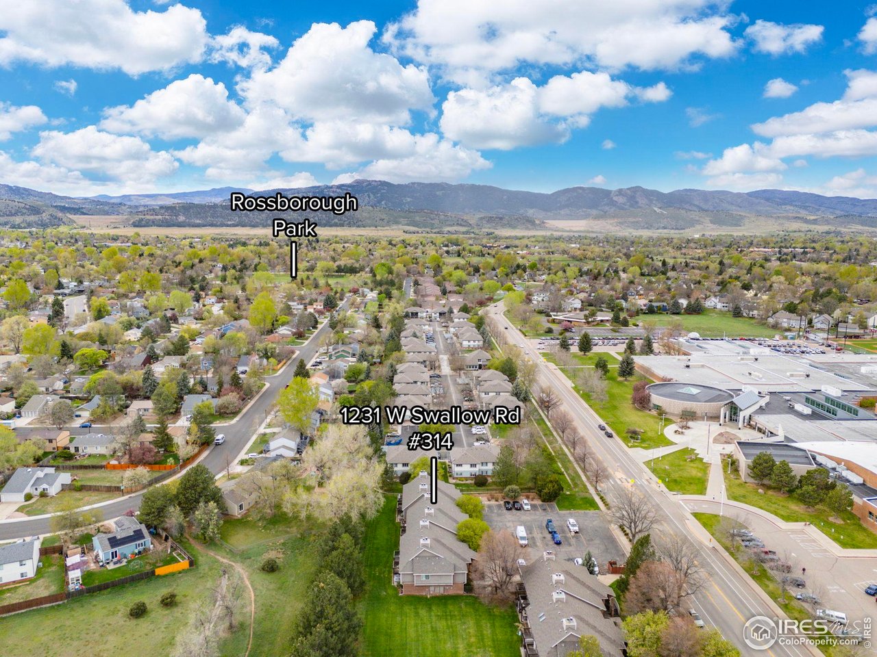 1231 West Swallow Road, Unit 314 Fort Collins, CO 80526 - Photo 24 of 29 a view of a city