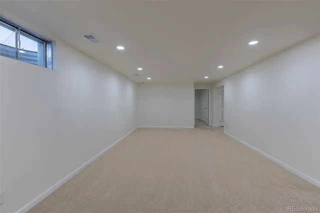 a view of empty room