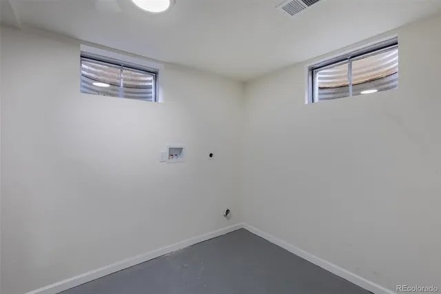 a view of empty room