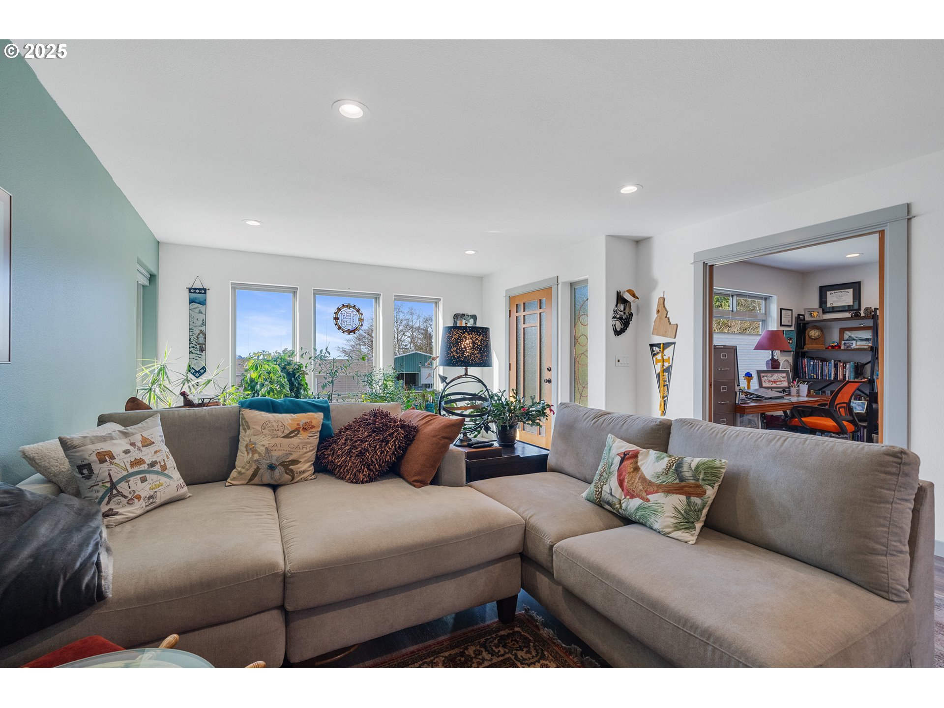 9065 8th Street Bay City, OR 97107 - Photo 33 of 48 a bedroom with furniture and wooden floor