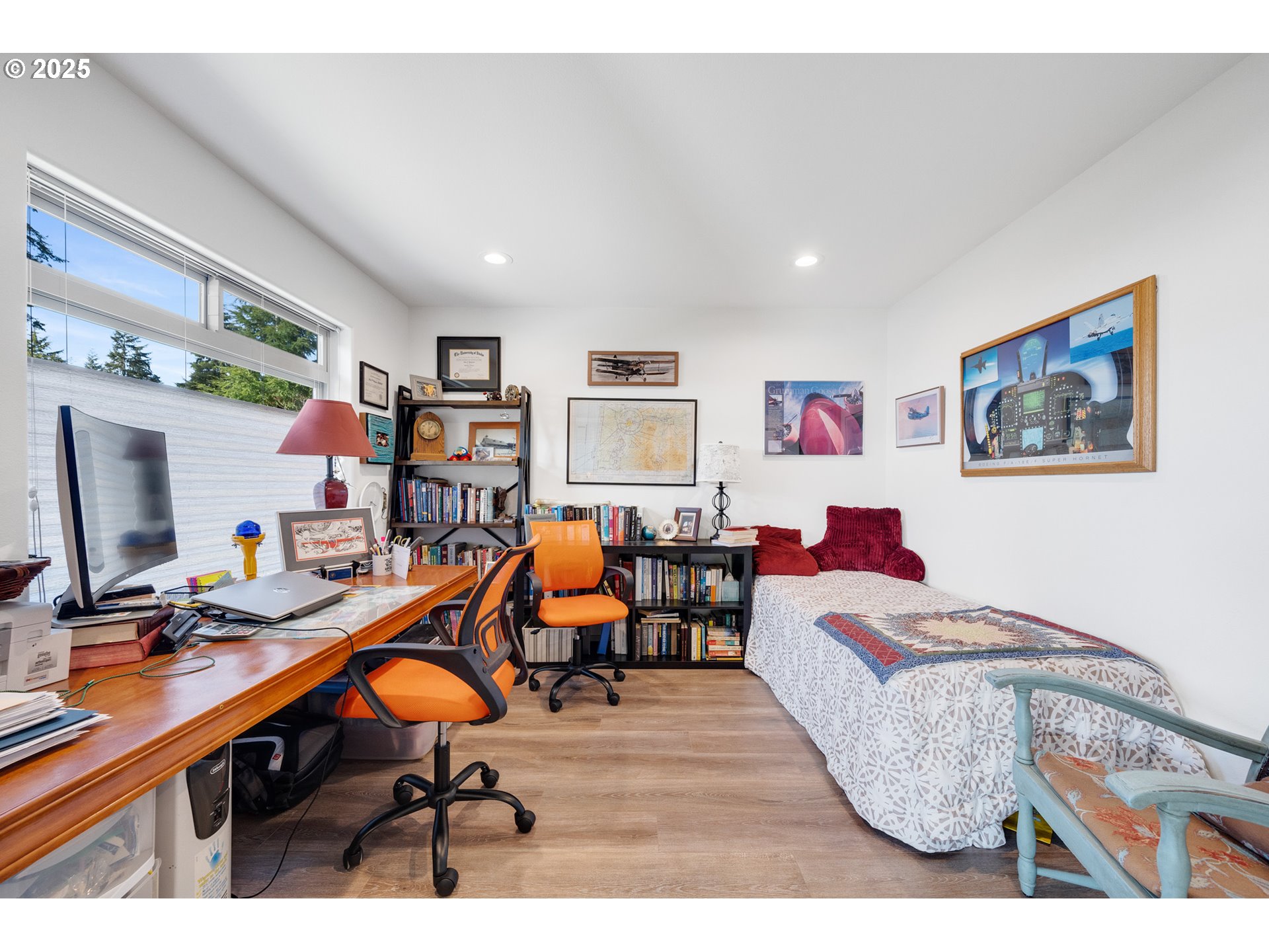 9065 8th Street Bay City, OR 97107 - Photo 41 of 48 a living room with furniture a desk and chair
