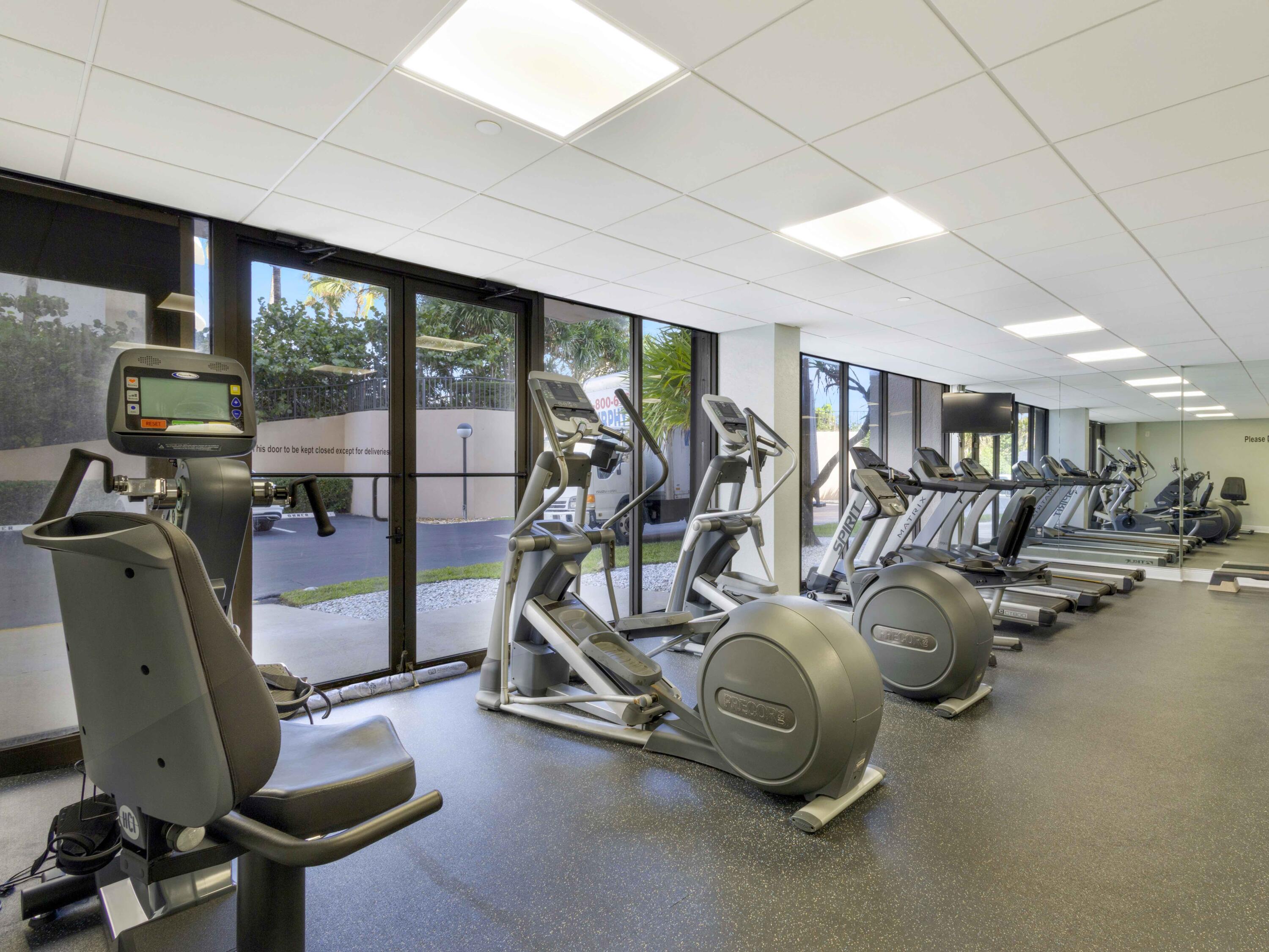 4200 North Ocean Drive, Unit 2301 Singer Island, FL 33404 - Photo 37 of 52 a view of a room with gym equipment