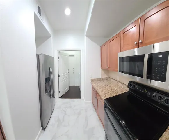 a view of empty room