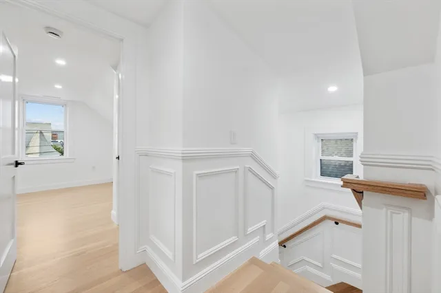 wooden floor in an empty room
