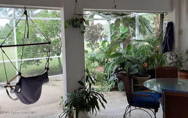 a room with gym equipment