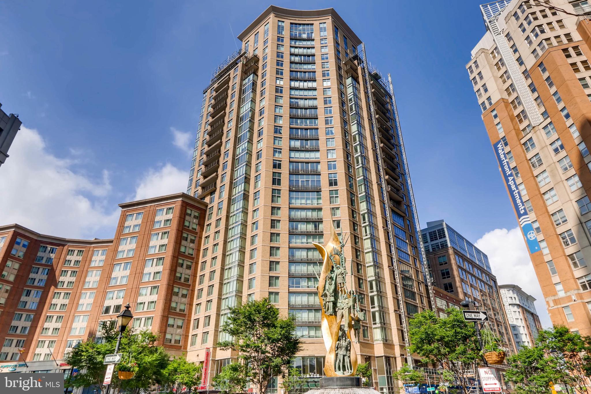 675 President Street, Unit 1806 Baltimore, MD 21202 - Photo 30 of 46 a front view of a building