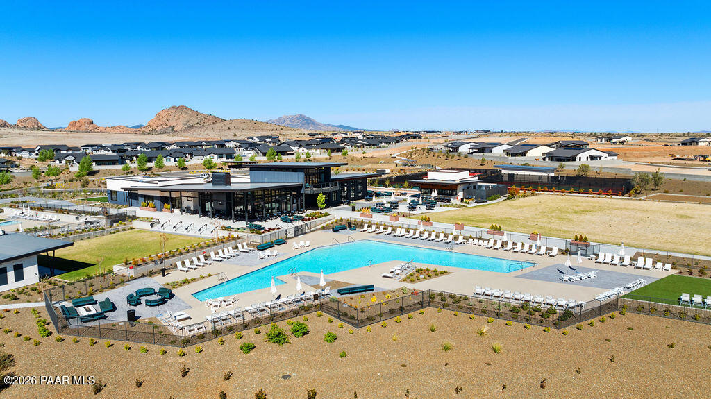 5994 East Killen Loop Prescott Valley, AZ 86314 - Photo 111 of 119 a view of a swimming pool with an ocean view