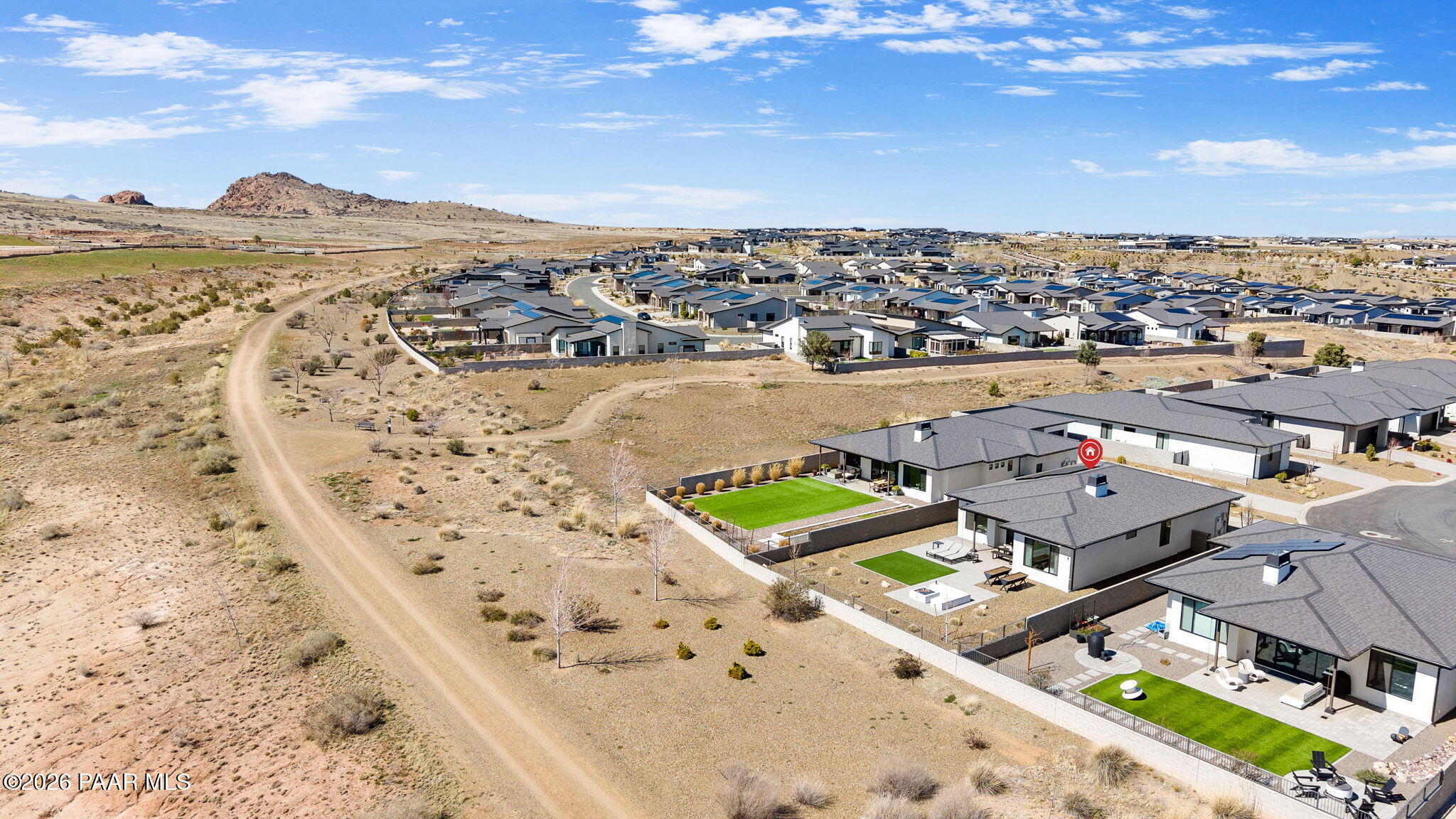 5994 East Killen Loop Prescott Valley, AZ 86314 - Photo 33 of 119 29-Aerial Back (1) Pinned