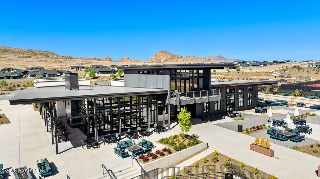 5994 East Killen Loop Prescott Valley, AZ 86314 - Photo 68 of 119 a view of a balcony with wooden floor and outdoor seating